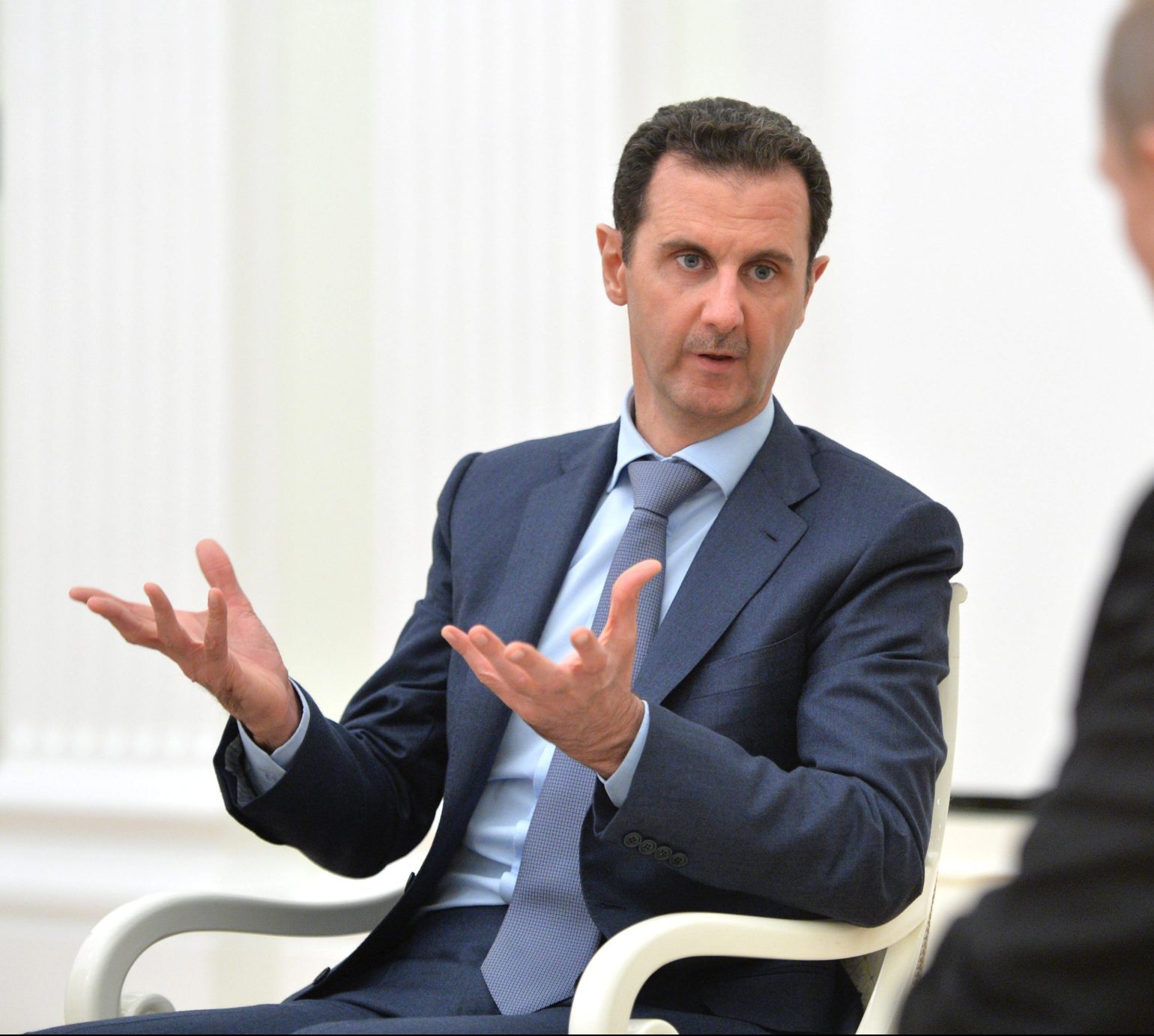 El presidente de Siria, Bachar al Asad, que ha instado a reestructurar los asuntos internos sin "intervenciones extranjeras" en la Cumbre de la Liga Árabe.