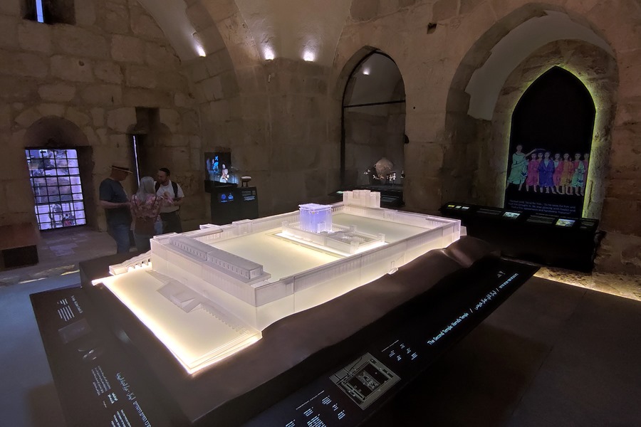 El Museo Torre de David, en la Ciudad Vieja de Jerusalén, reabre sus puertas al público. 