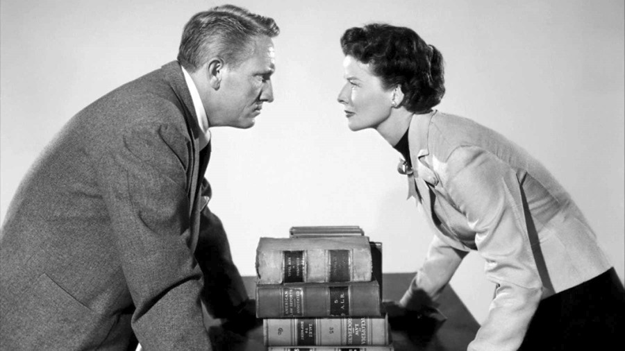 Katharine Hepburn y Spencer Tracy