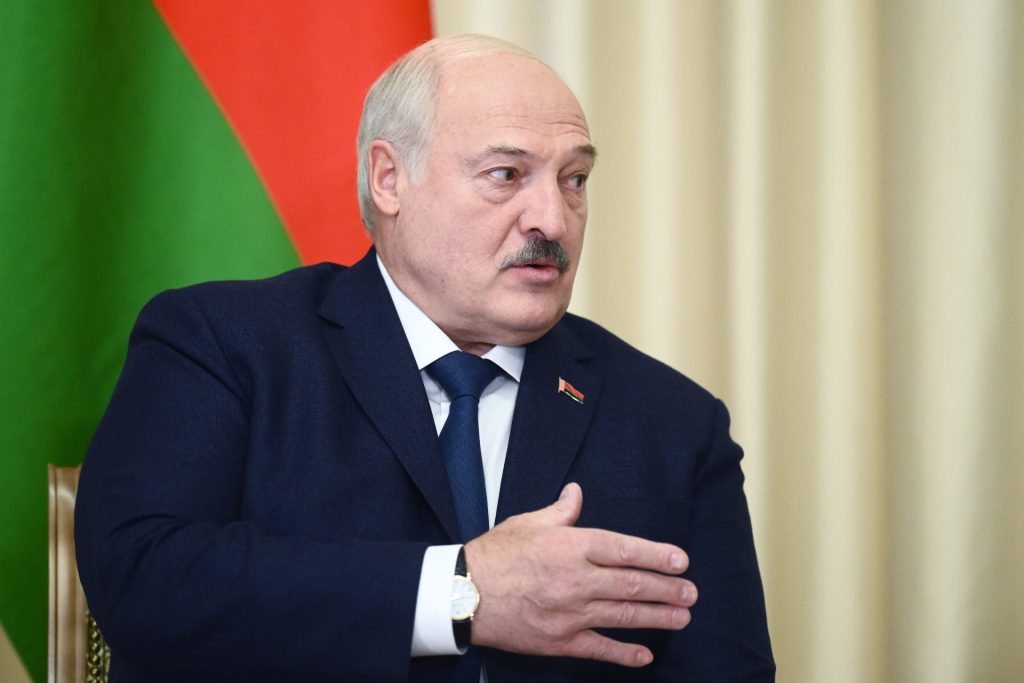El presidente de Bielorrusia, Alexander Lukashenko, en una imagen de archivo. 