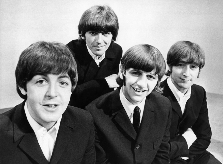 Los componentes del grupo los Beatles