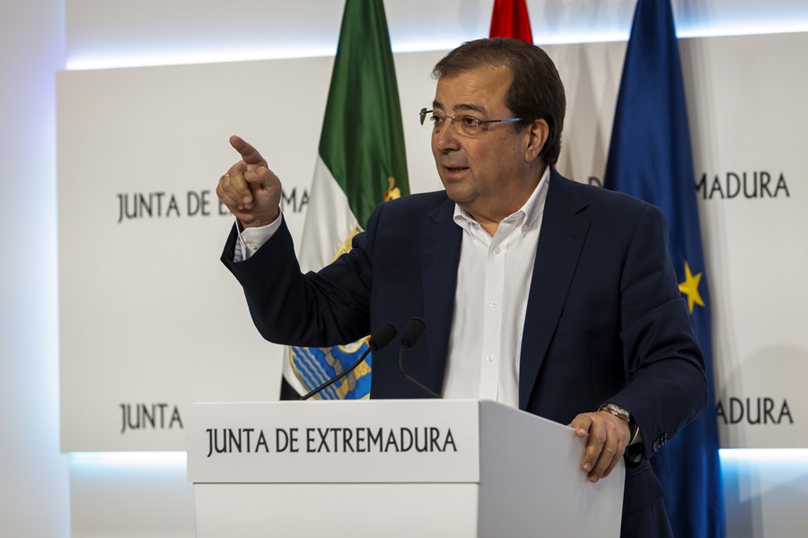 La Asamblea de Extremadura debatirá el 5 y 6 de julio la investidura de Fernández Vara