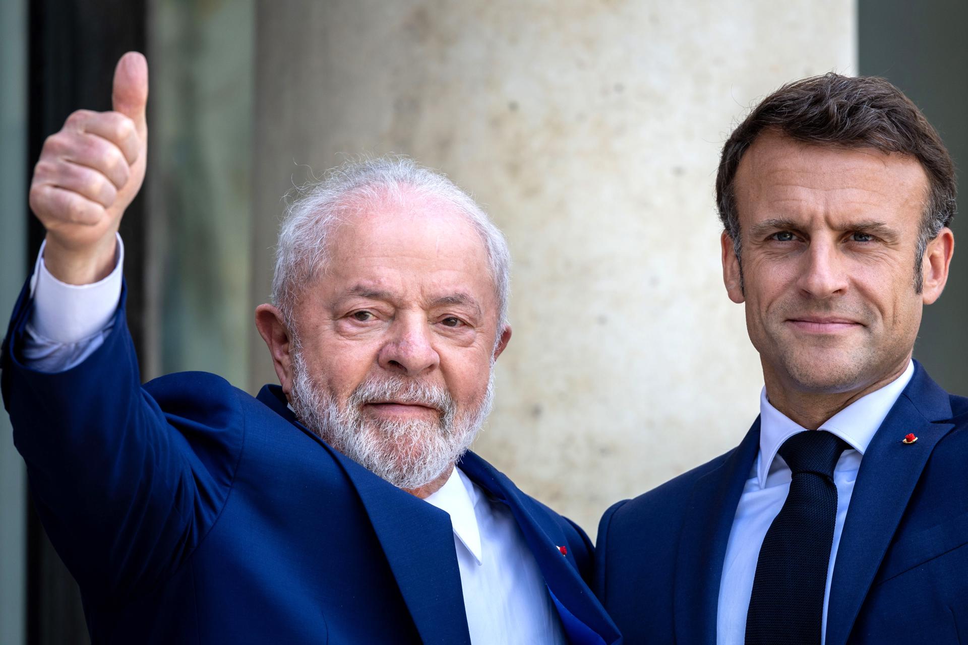 Lula y Macron se reúnen sobre el acuerdo UE Mercosur