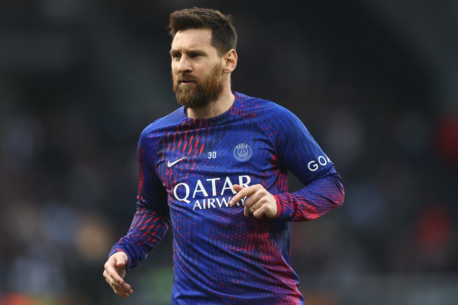 El jugador del PSG Leo Messi, cuyo equipo ha confirmado su salida.