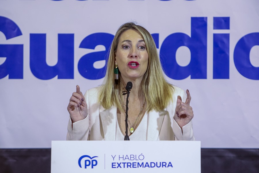 La popular de Extremadura María Guardiola.