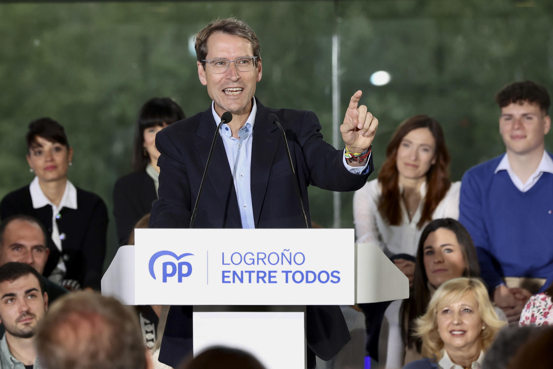 El candidato a la presidencia de La Rioja, Gonzalo Capellán, en una imagen de archivo. EFE/Raquel Manzanares