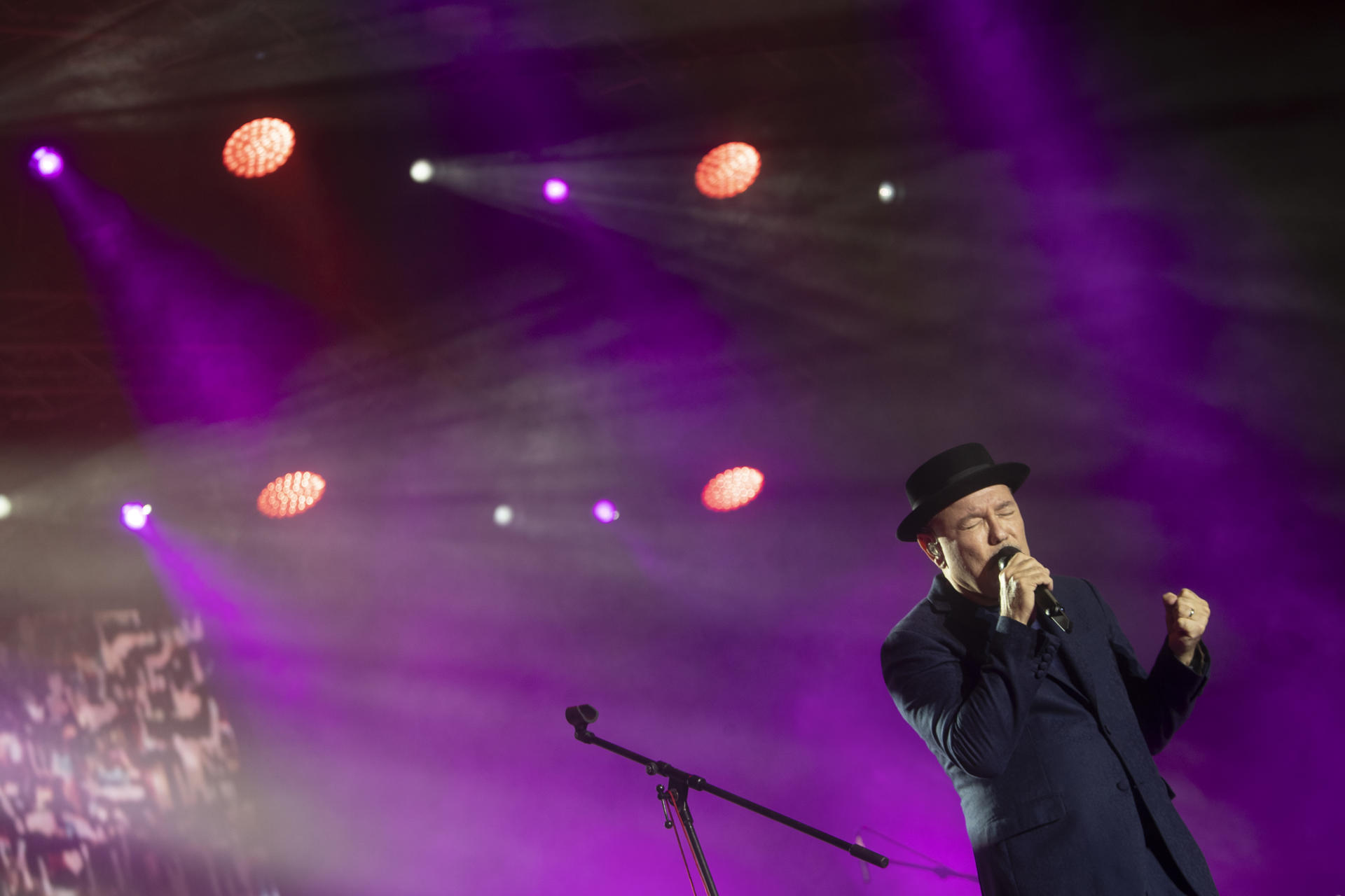 Rubén Blades en una foto de archivo durante el festival Cruïlla. EFE/Marta Pérez