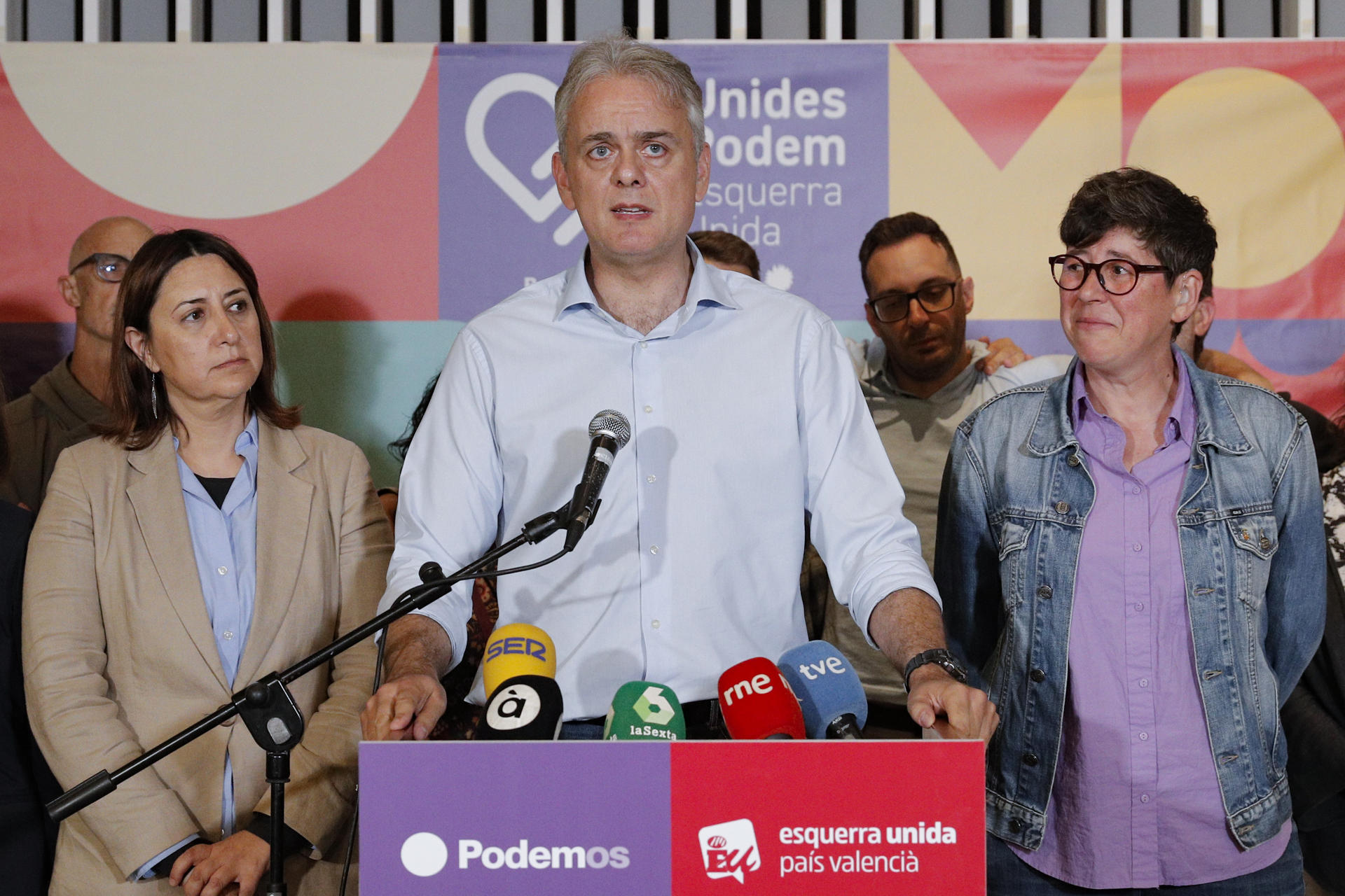 El candidato a la Generalitat por Unides Podem, Hector Illueca. EFE/Manuel Bruque/Archivo