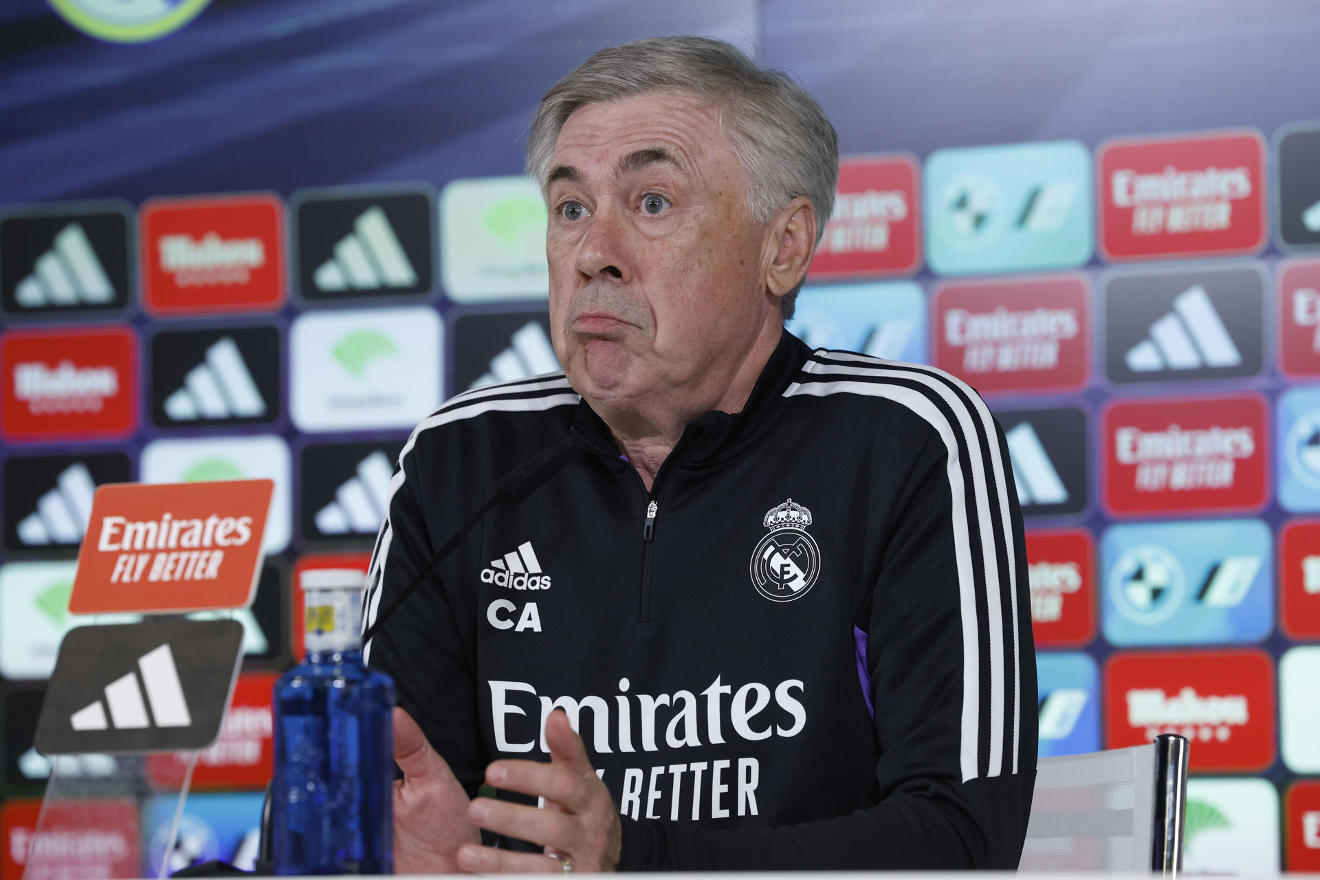 El entrenador del Real Madrid, Carlo Ancelotti, en una imagen reciente. EFE/ J.J. Guillén