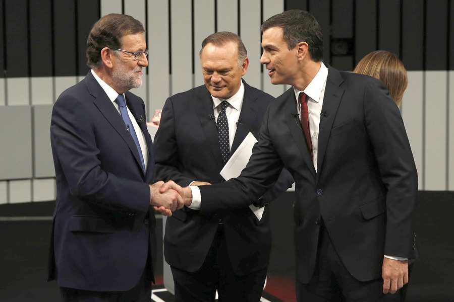 Debate entre Rajoy y Sánchez