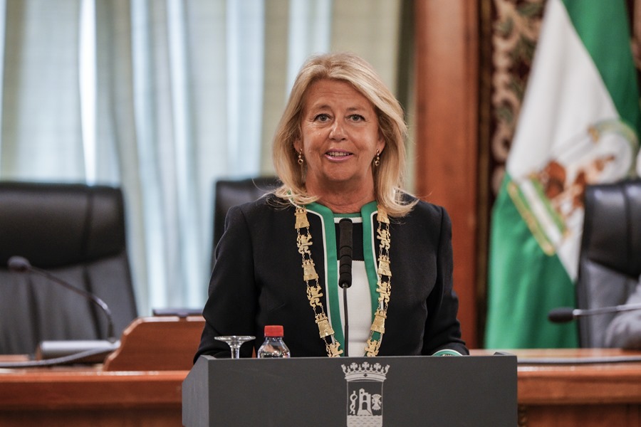 La alcaldesa de Marbella, Ángeles Muñoz (PP), que se ha subido el sueldo y ganará más que Sánchez y Moreno.