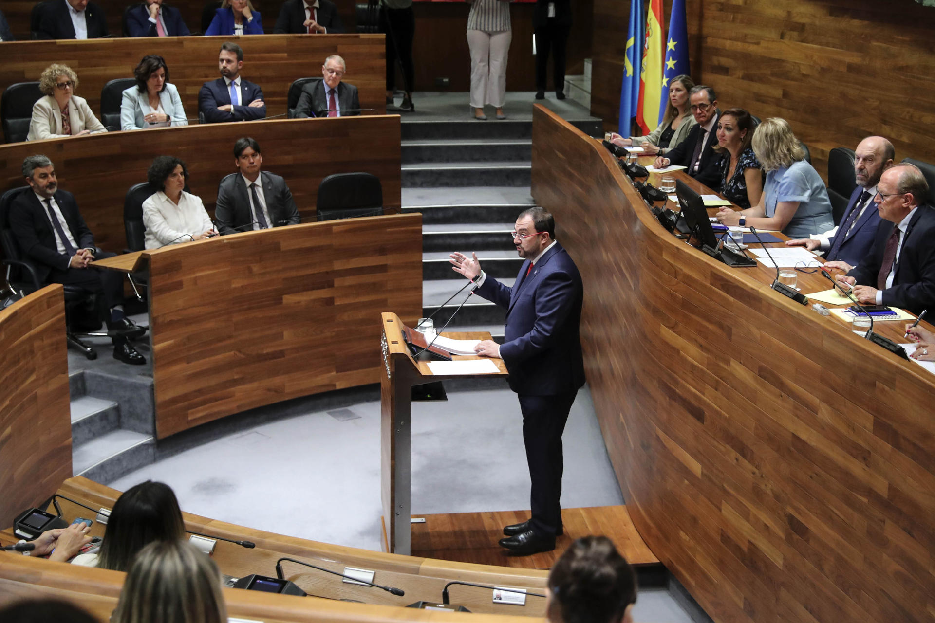 Barbón afronta su reelección con un proyecto “progresista y audaz” para Asturias