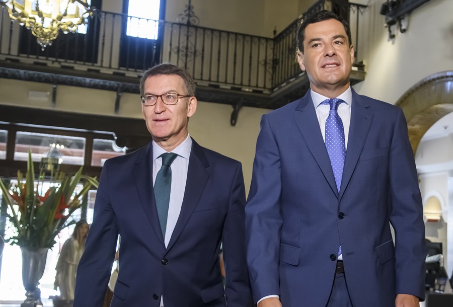 El PP andaluz busca impulsar a Feijóo frente a un PSOE que se aferra al peligro de Vox