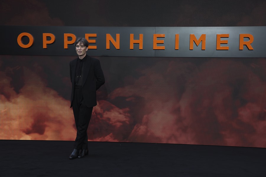El actor irlandés Cillian Murphy, protagonista de Oppenheimer , en la premier de la película en Londres,  el pasado mes de mayo