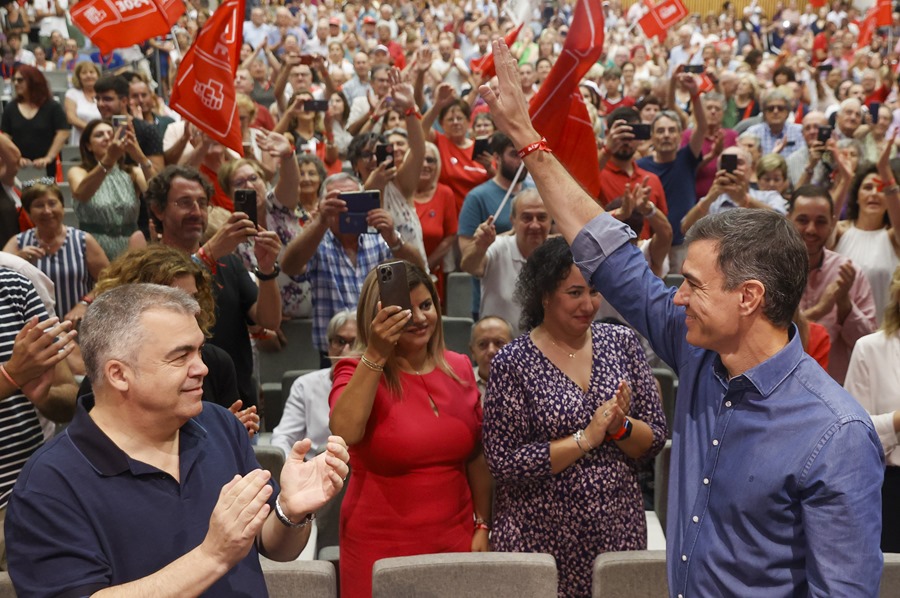 Pedro Sánchez cree que Cataluña será determinante para la victoria del PSOE en las elecciones