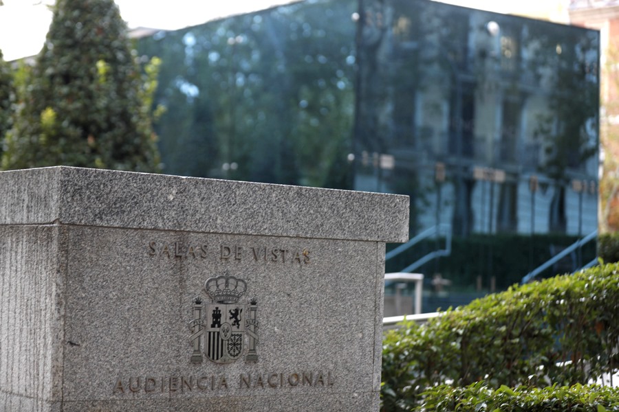 Vista del edificio de la Audiencia Nacional.