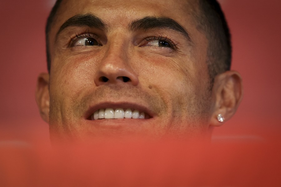 El jugador portugués Cristiano Ronaldo