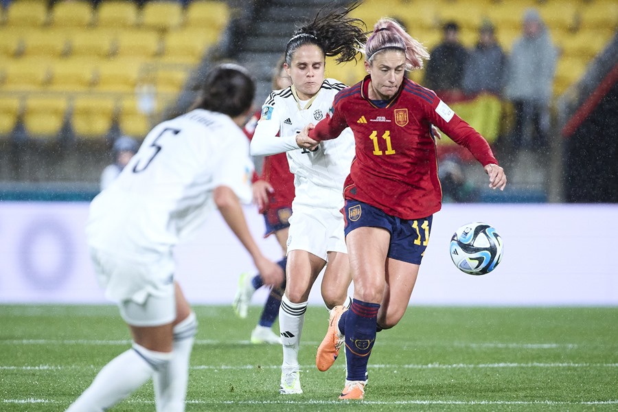 La Jugadora de la selección española de fútbol Alexia Putellas