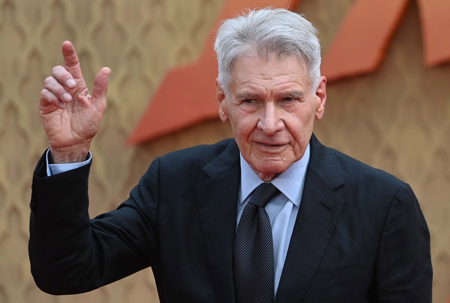 Harrison Ford, protagonista de la saga de Indiana Jones.