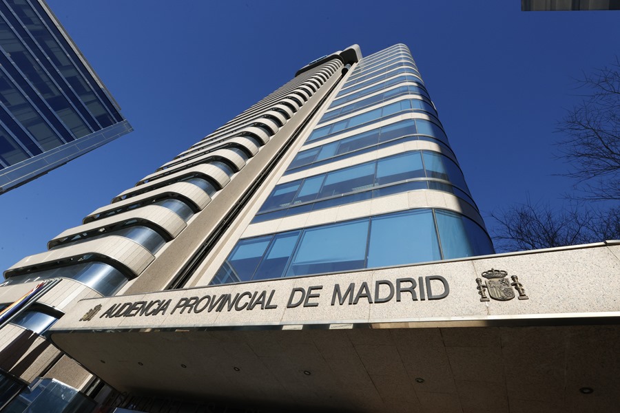 Audiencia provincial de Madrid.