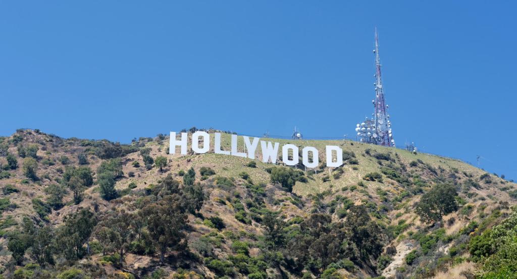 File photography of the Hollywood sign in Los Angeles (USA).  EFE/ Monica Rubalcava