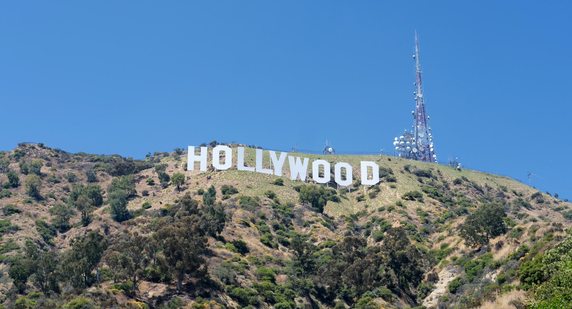 Fotografía de archivo del letrero de Hollywood en Los Ángeles (EE.UU.). EFE/ Mónica Rubalcava