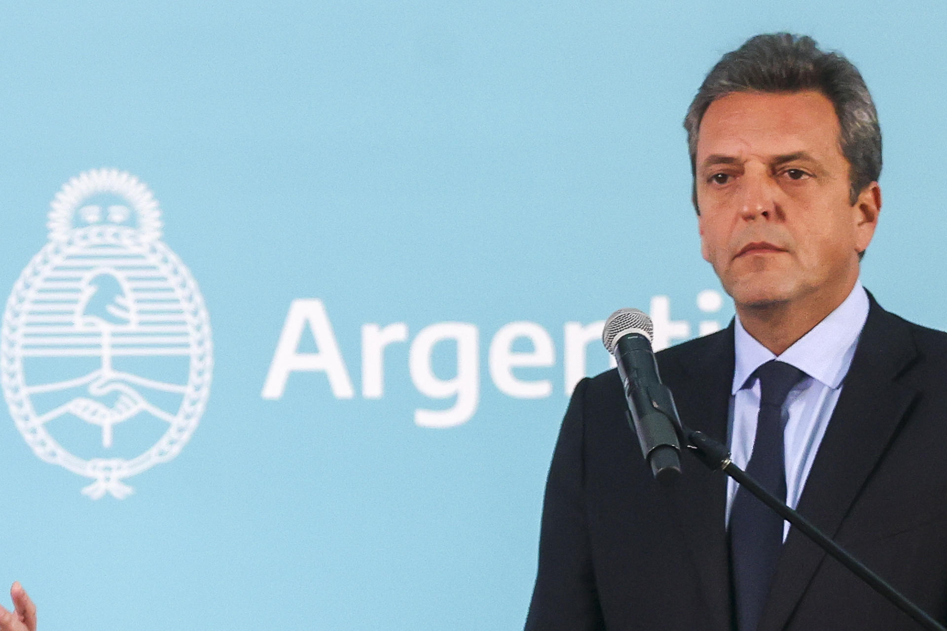El ministro de Economía de Argentina, Sergio Massa, en una fotografía de archivo. EFE/Juan Ignacio Roncoroni