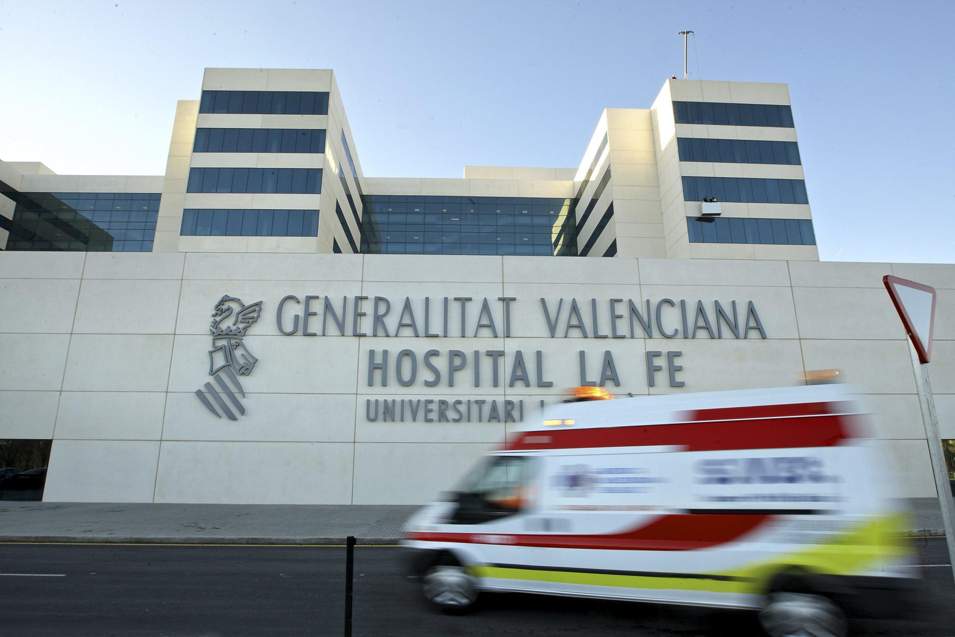 El Hospital La Fe de València en una imagen de archivo. EFE/Manuel Bruque/Archivo