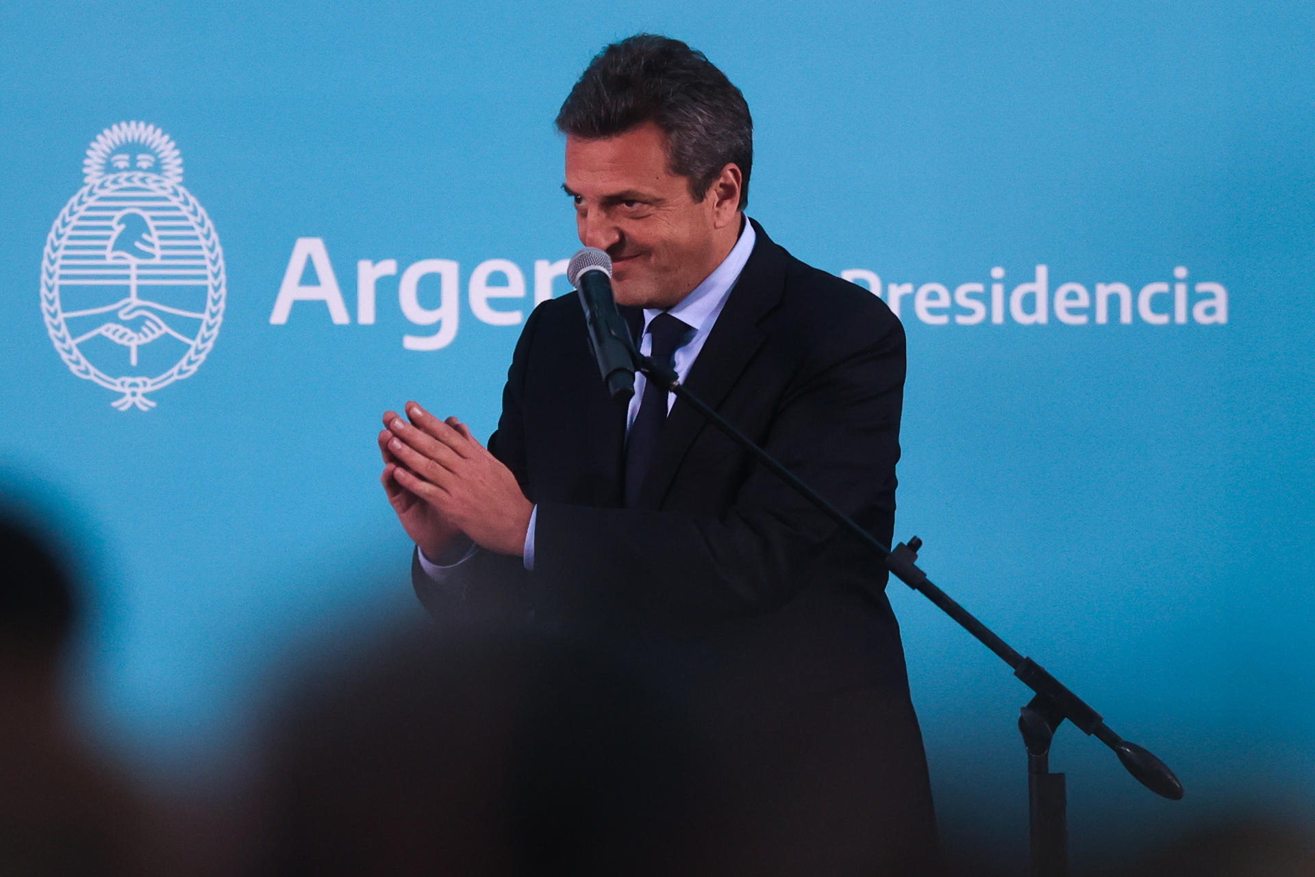 Foto de archivo de Sergio Massa, ministro de Economía de Argentina. EFE/ Juan Ignacio Roncoroni
