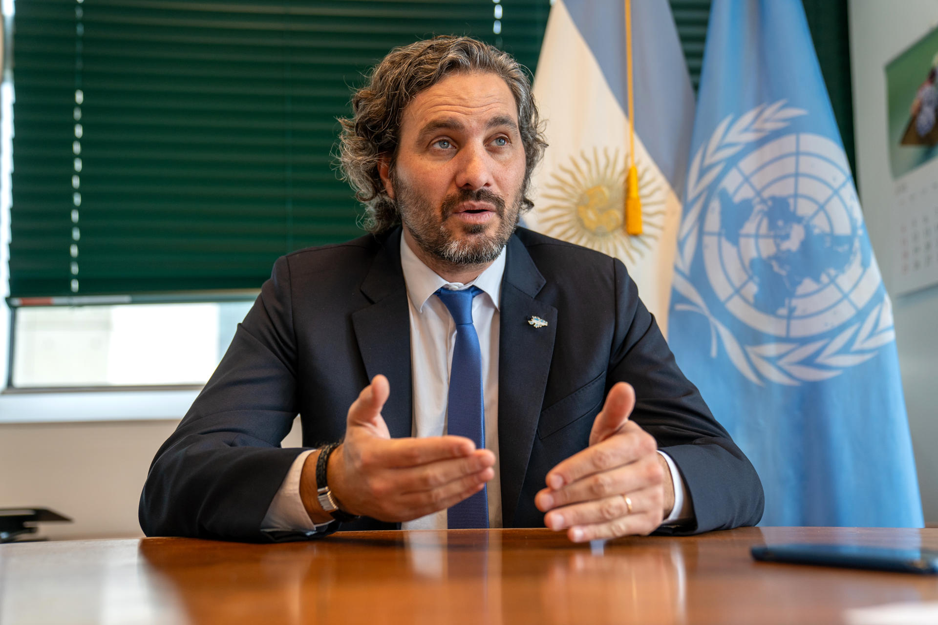 O ministro das Relações Exteriores argentino, Santiago Cafiero. EFE/Arquivo/Ángel Colmenares