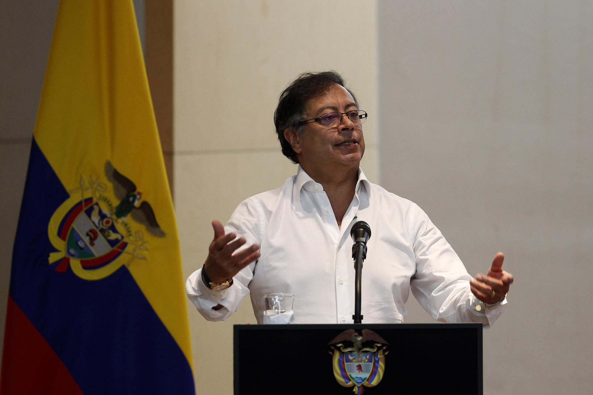 El presidente de Colombia, Gustavo Petro, en una fotografía de archivo. EFE/Luis Eduardo Noriega A.
