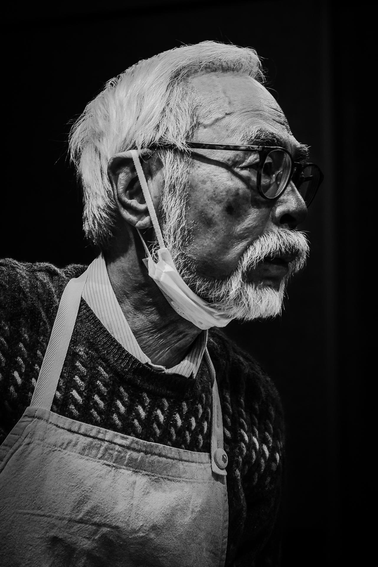 A portrait of Japanese filmmaker and cofounder of Studio Ghibli, Hayao Miyazaki. EFE/Studio Ghibli
