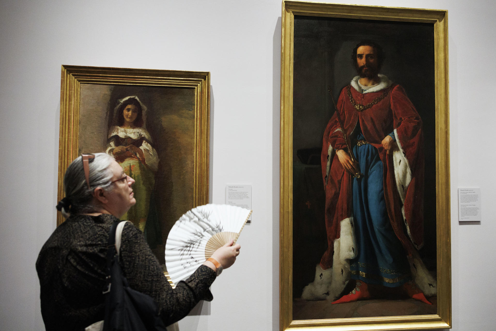 MADRID, 03/07/2023.- El Museo del Prado presenta la exposición dedicada al pintor Eduardo Rosales, este lunes en Madrid. EFE/Sergio Pérez