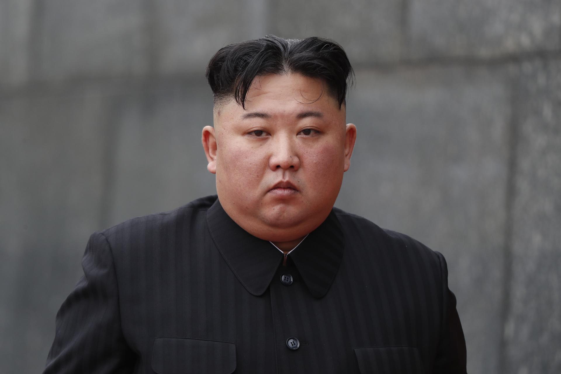 North Korean leader Kim Jong-un attends a wreath laying ceremony at the Ho Chi Minh Mausoleum in Hanoi, Vietnam, 02 March 2019. EFE-EPA FILE/JORGE SILVA/POOL