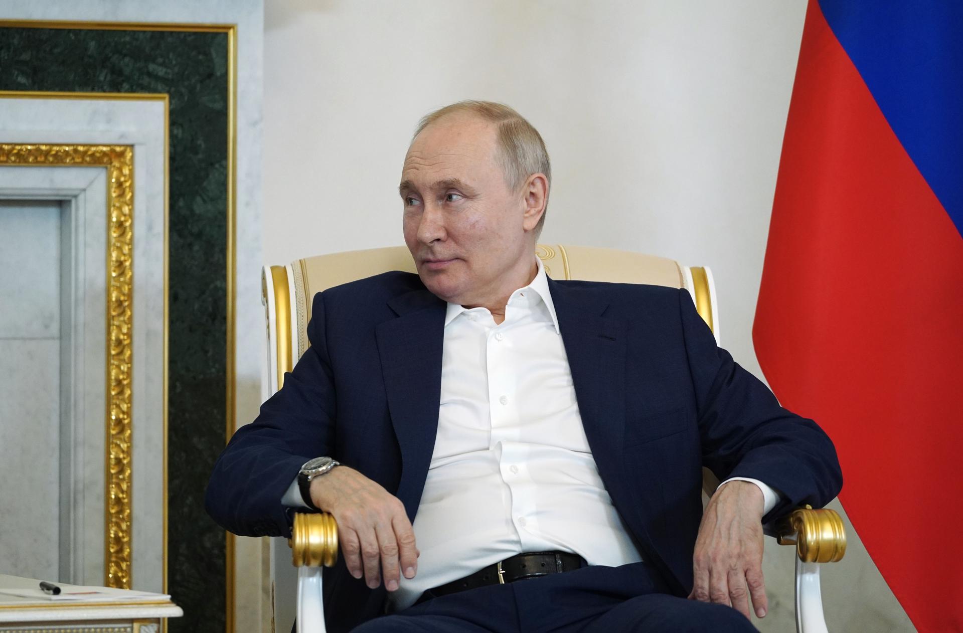 El presidente ruso, Vladimir Putin. EFE/EPA/ALEXANDER DEMYANCHUK / KREMLIN / POOL