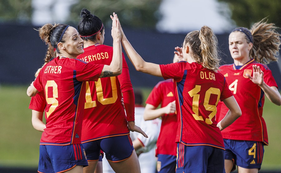  Las Jugadoras de la selección española femenina de fútbol 