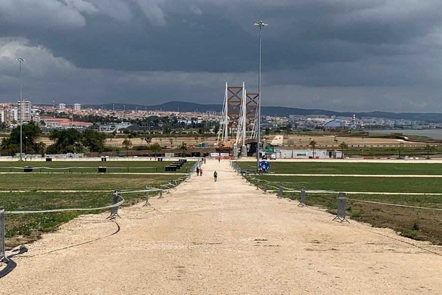 El Parque del Tajo en Lisboa (Portugal), donde se celebrarán las ceremonias finales de la Jornada Mundial de la Juventud