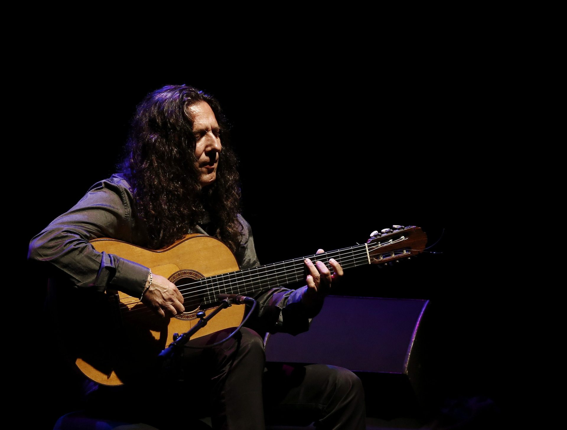 Imagen de archivo del guitarrista Tomatito en una actuación en el festival Flamenco on Fire