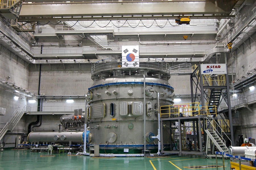 Un superconductor de fusión nuclear creado en Corea del Sur, en una imagen de archivo.