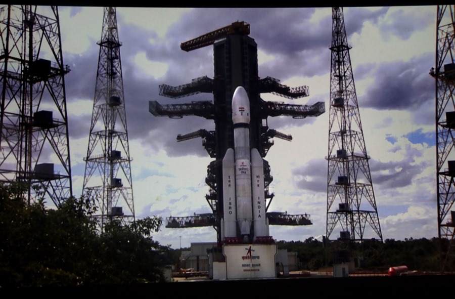 Misión Chandrayaan-3 en el Centro espacial Satish Dhawan (SDSC) en Sriharikota, distrito de Tirupati de Andhra Pradesh, India