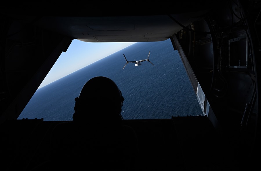 Un MV-22B Osprey, en una imagen de archivo.