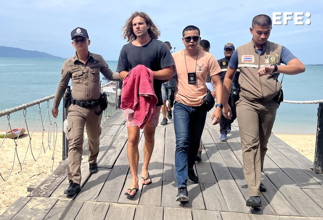 Entra en prisión en Tailandia el español Daniel Sancho por el presunto asesinato de Edwin Arrieta