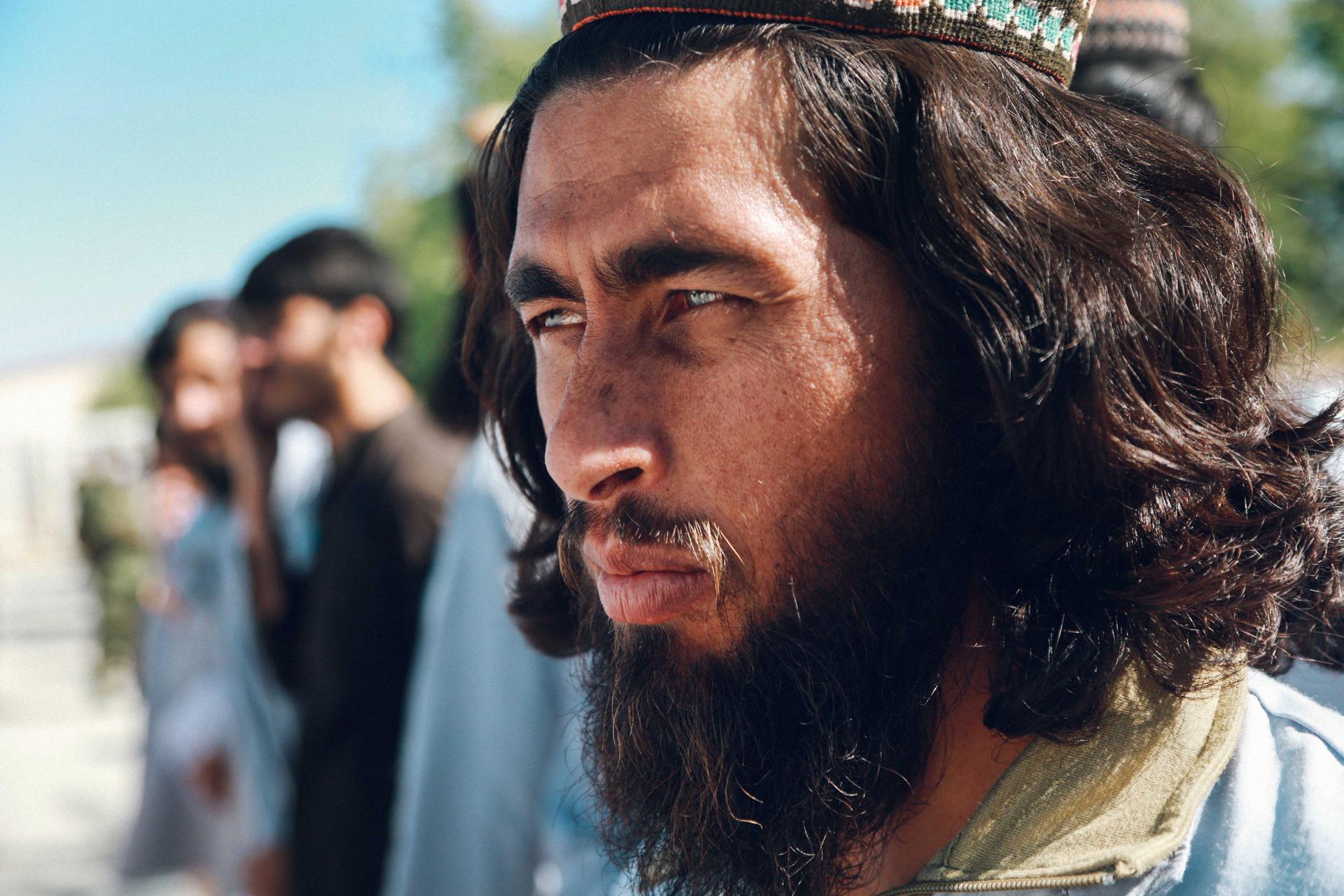A Taliban prisoner looks on during his release from Bagram prison in Parwan province, Afghanistan, 26 May 2020. EFE-EPA/FILE/STR