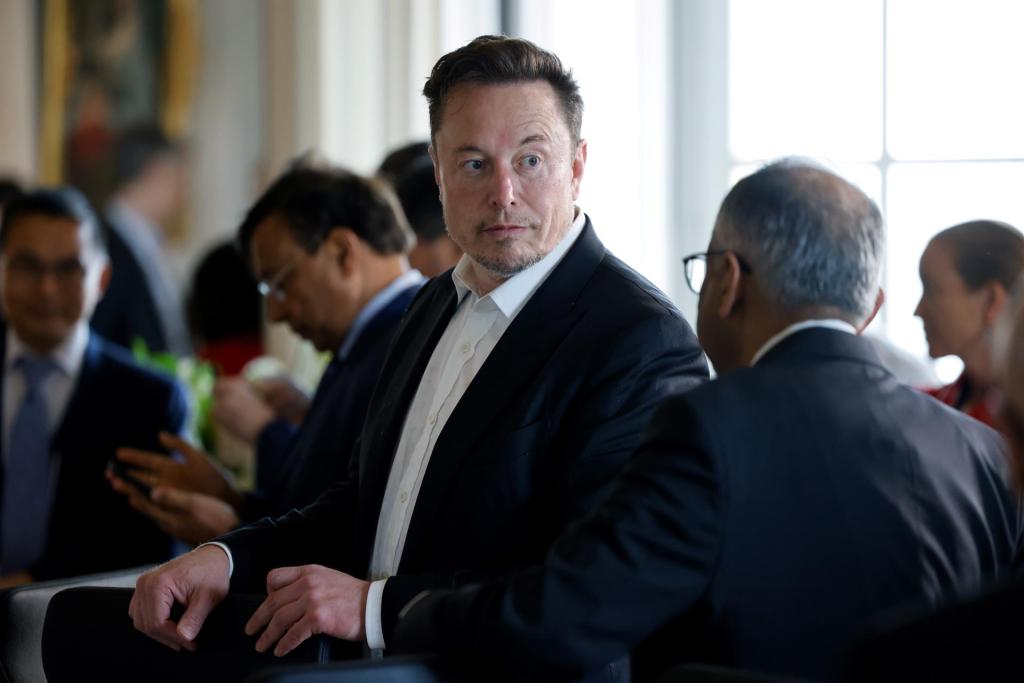El propietario de X (antes Twitter), Elon Musk, en una fotografía de archivo. EFE/Ludovic Marin/Pool
