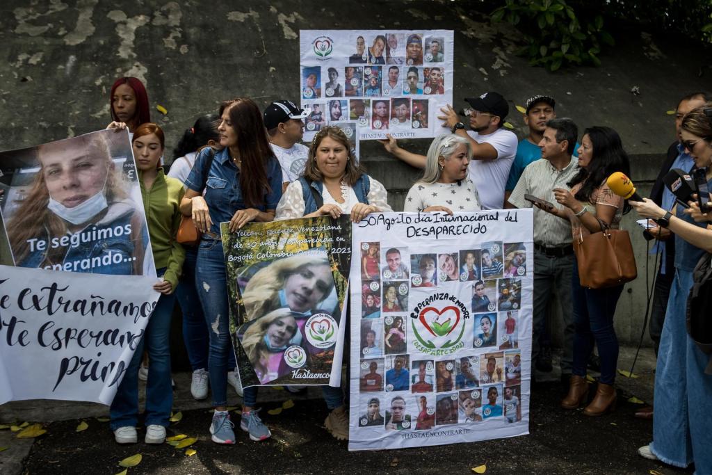 Madres piden ayuda en la búsqueda de hijos desaparecidos en la frontera colombo-venezolana