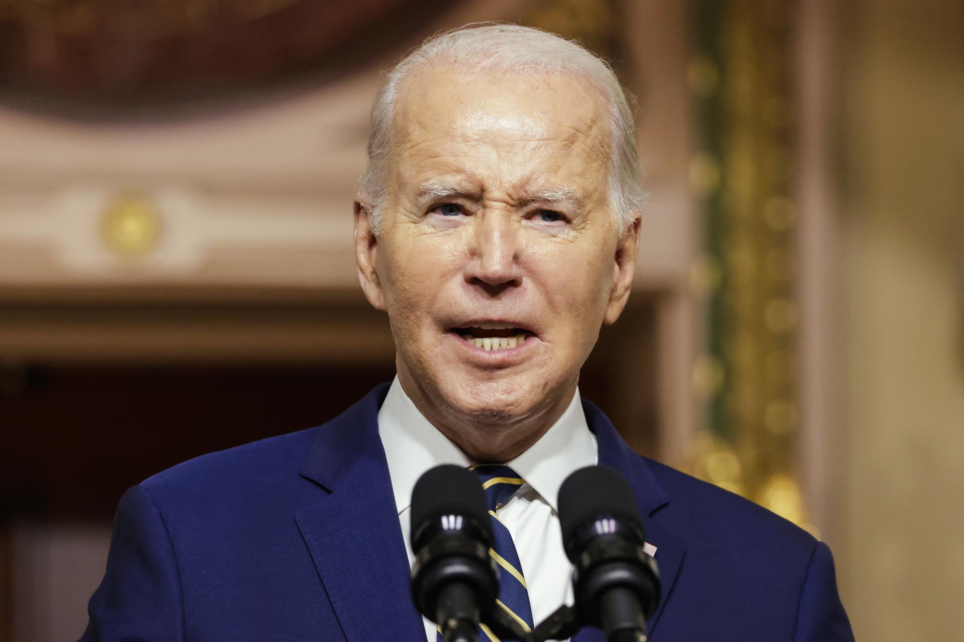 Biden y Trump, empatados de cara a las presidenciales de 2024 - EFE