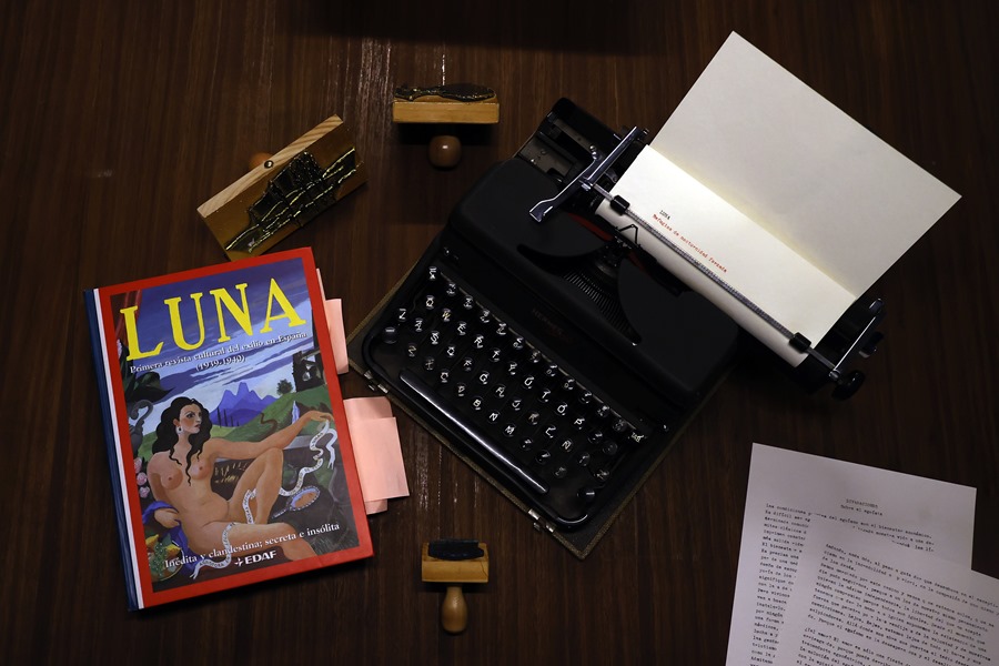 LUNA, primera revista del exilio español, creada en la Embajada de Chile y después olvidada