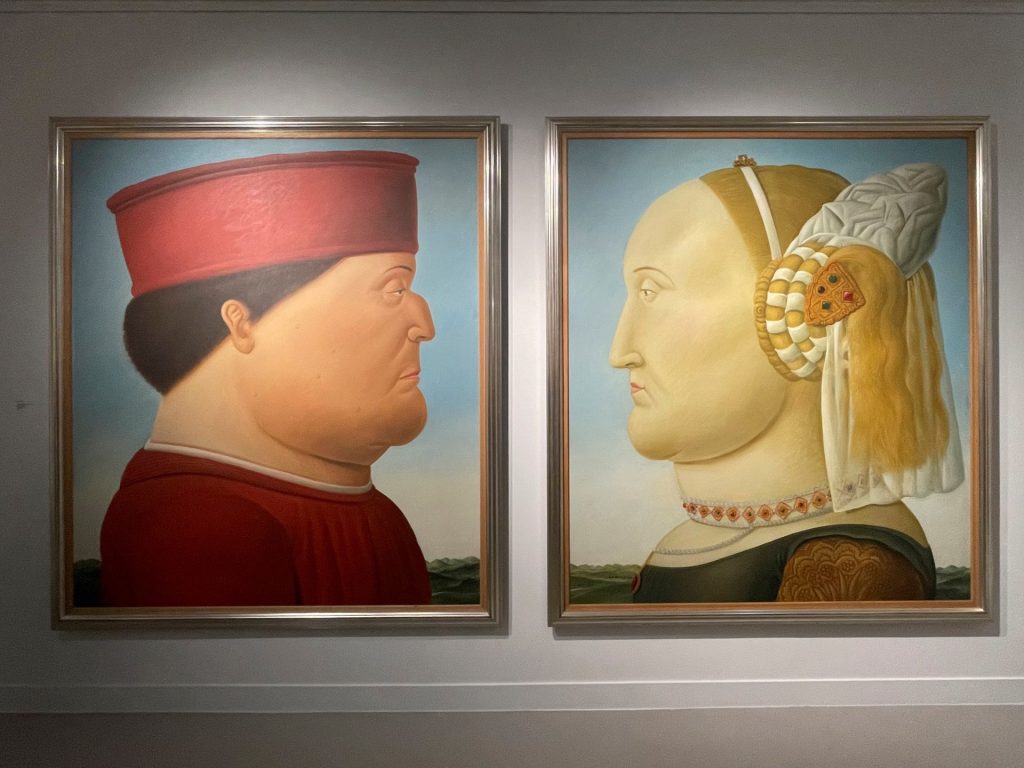 Obras del artista colombiano Fernando Botero en el Museo de Bellas Artes de Mons (BAM), en una fotografía de archivo. EFE/Diana Giambona