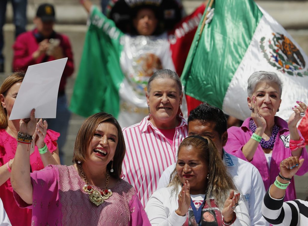 Gálvez es nombrada y reconocida como candidata de la oposición a las elecciones mexicanas