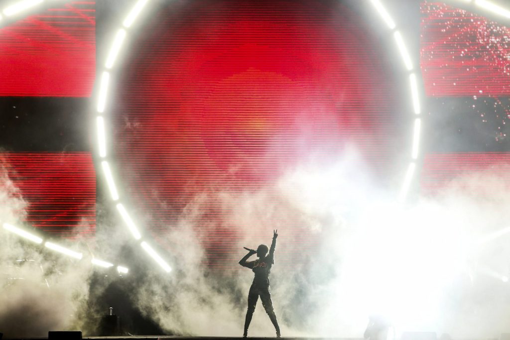 Vista de una presentación de la cantante Katy Perry en Rock in Rio Lisboa, en una fotografía de archivo. EFE/Miguel A. Lopes